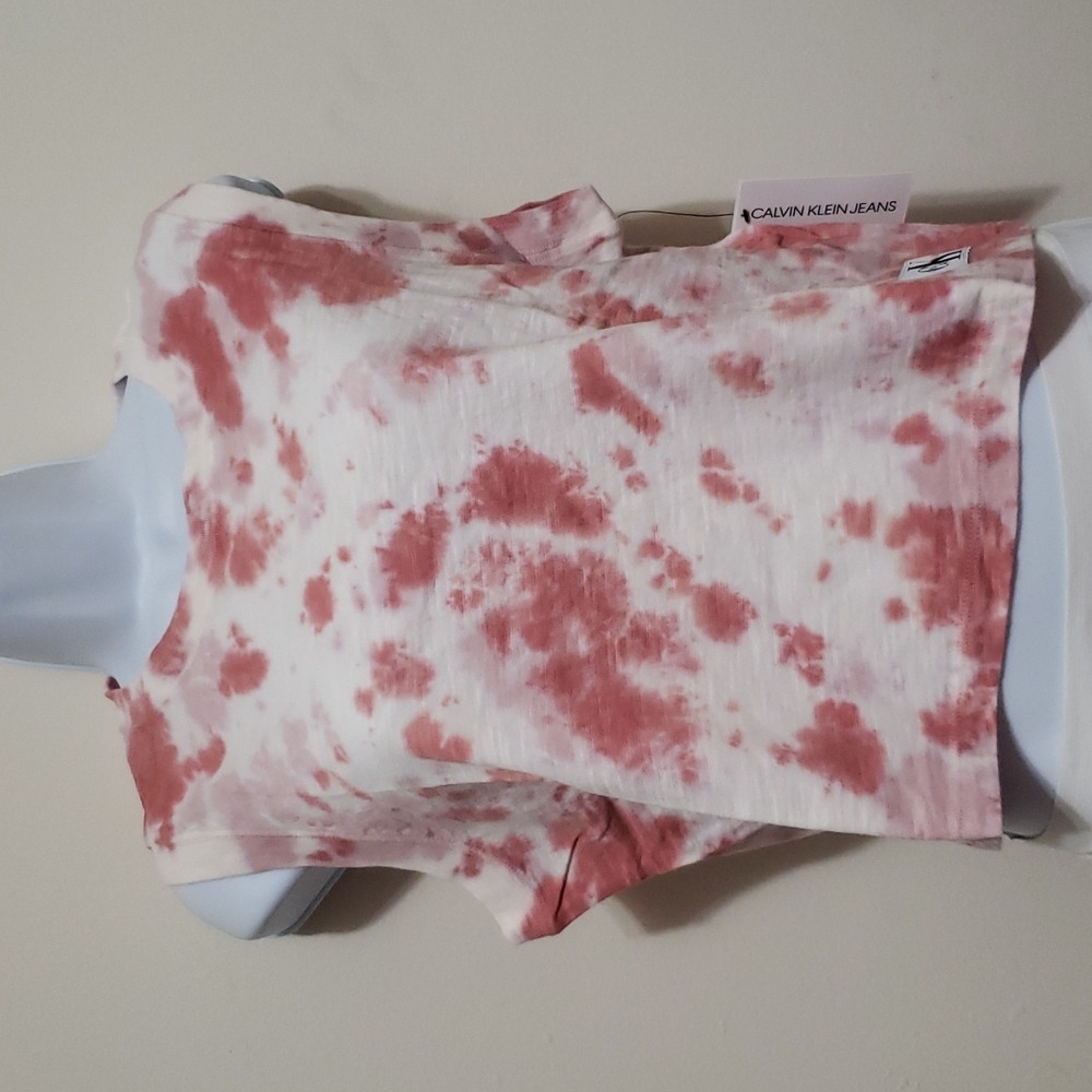 Calvin Klein Tie- Dyed Tank Top